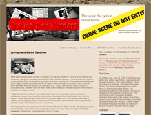 Tablet Screenshot of iceboxmurders.com